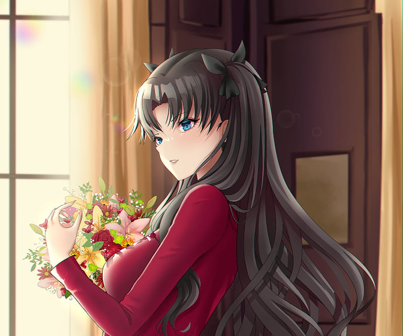 Fate Series Fate Stay Night Rin Tohsaka Hd Wallpaper Peakpx