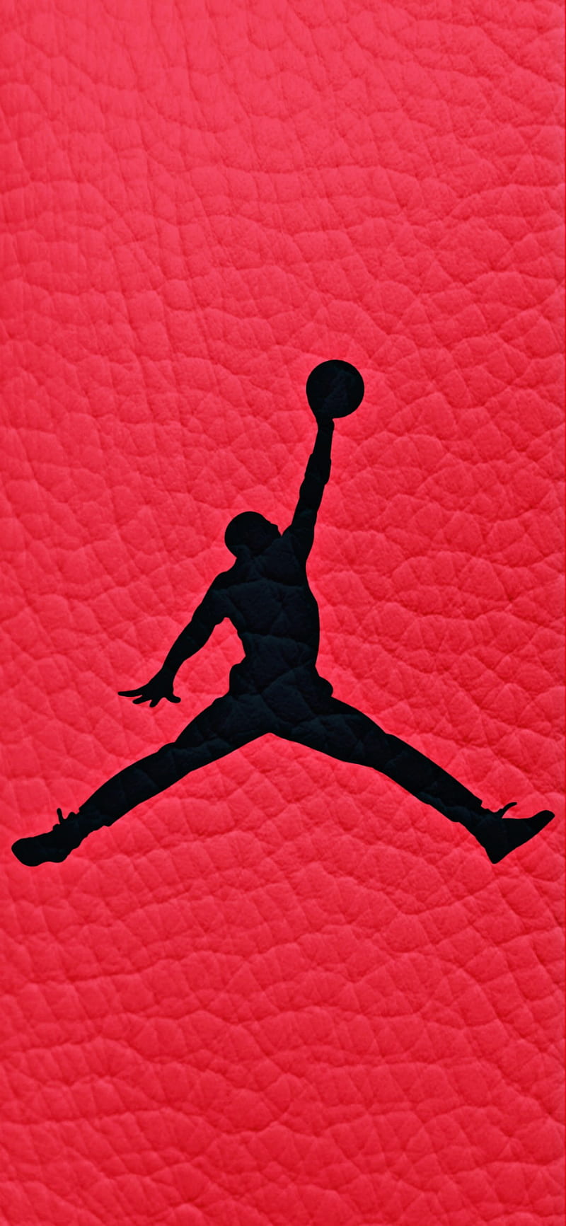 Jordan, black, brand, logo, patterns, red, esports, HD phone wallpaper