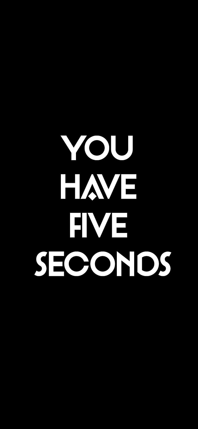 Five second rules, black, life, lifestyle, people, rule, simple, HD phone wallpaper