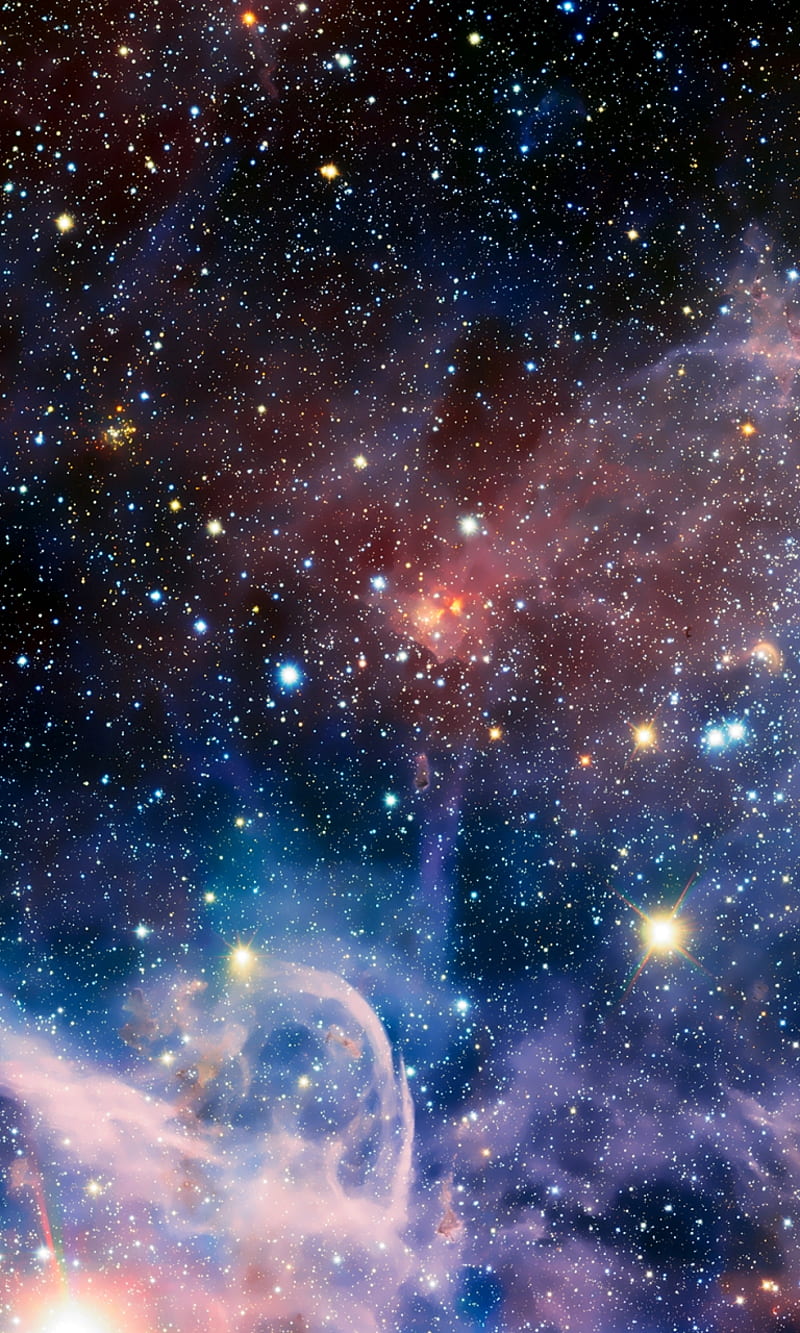 Carina Nebula Stars Space Wallpaper 8K #8301h