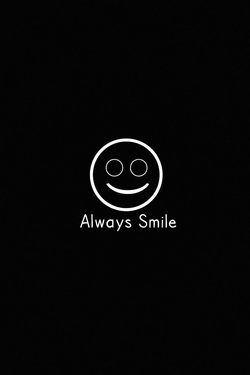 Smile Face Beautiful, abstract, bonito, black, desenho, face, modern,  simple, HD phone wallpaper | Peakpx