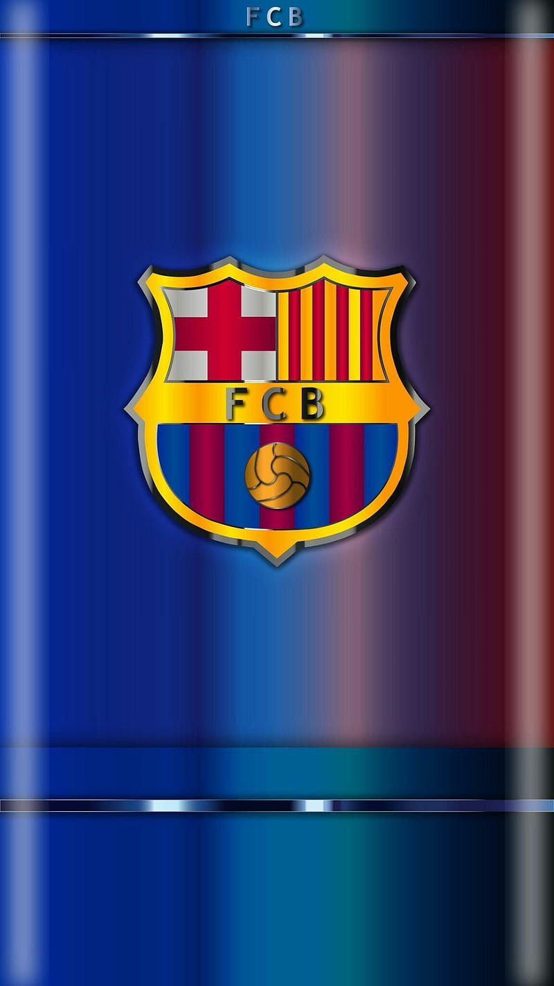 Barcelona, barca, club, curve, edge, fc, football, logo, soccer, HD phone wallpaper