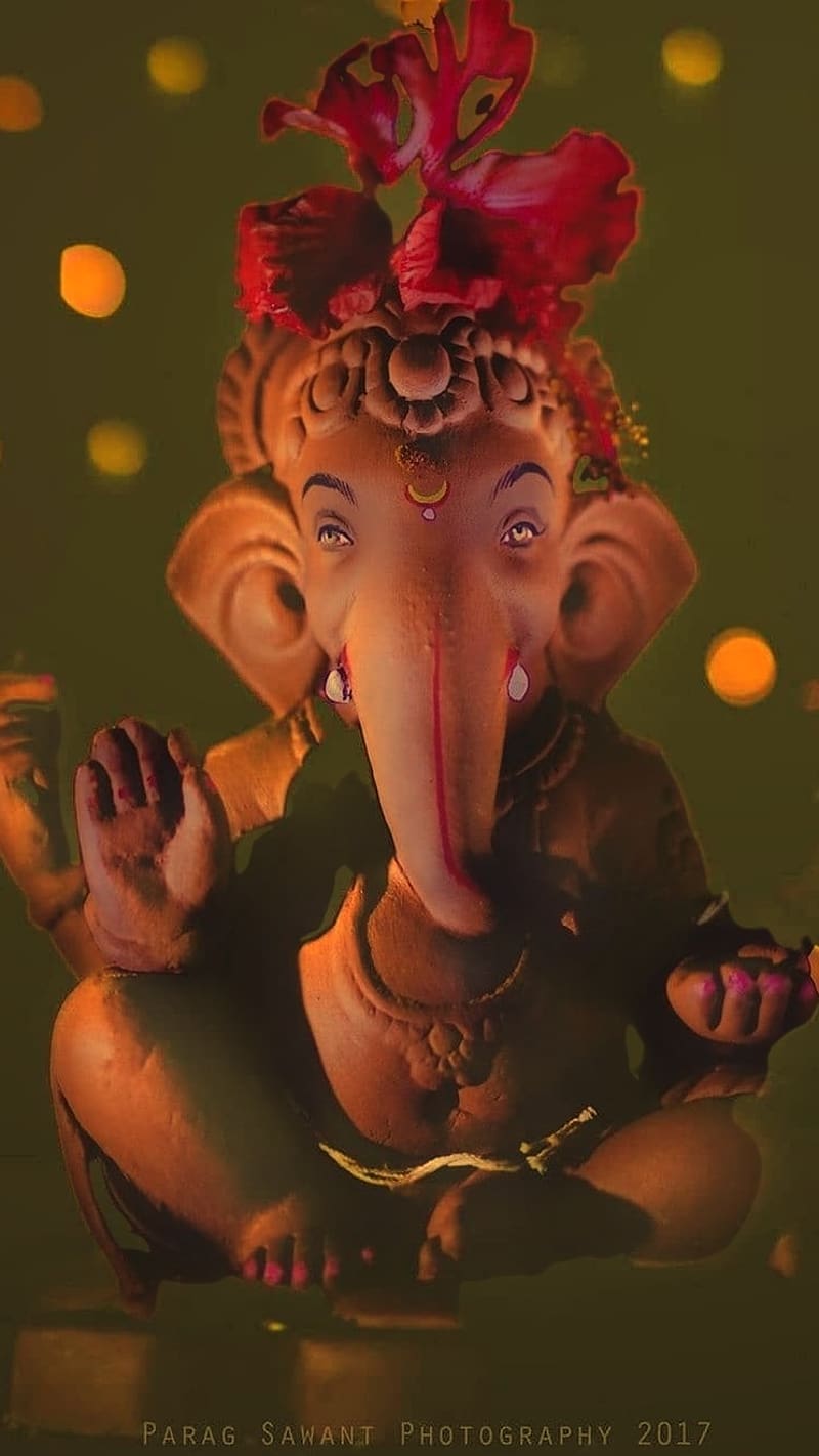 Jay Shri Ganesh, jay ganesh, lord, god, HD phone wallpaper