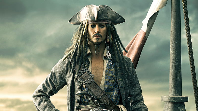 Jack Sparrow , pirates-of-the-caribbean, jack-sparrow, johnny-depp, movies, artstation, HD wallpaper