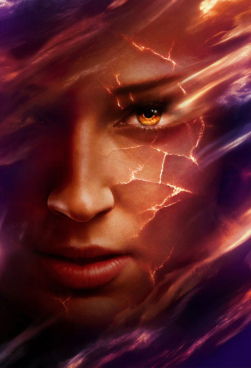 Sophie Turner X-Men Dark Phoenix Poster, HD phone wallpaper