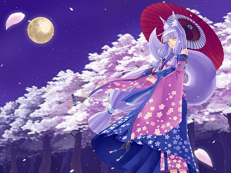 https://w0.peakpx.com/wallpaper/89/694/HD-wallpaper-foxgirl-sakura-japanese-kitsune-umbrella-kimono-moon-girl-fox-petals-orginal-night.jpg