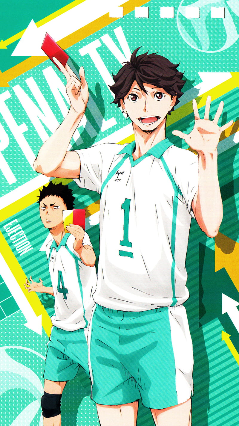 Haikyuu, anime, manga, volleyball, HD phone wallpaper