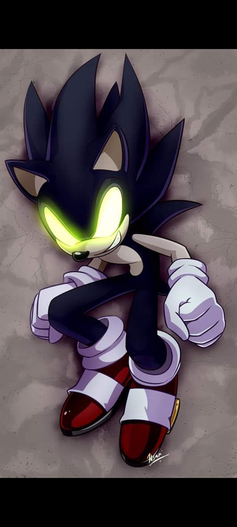 Fan Art: Dark Sonic  Sonic the Hedgehog! Amino