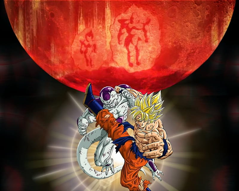 Goku vs #Freezer  Wallpaper do goku, Goku desenho, Desenhos dragonball