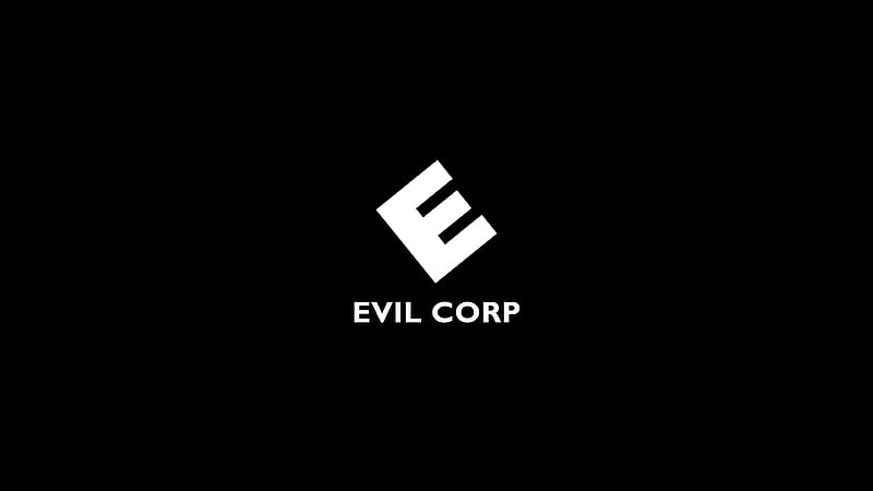 Evil Corp, mr-robot, tv-shows, black, HD wallpaper