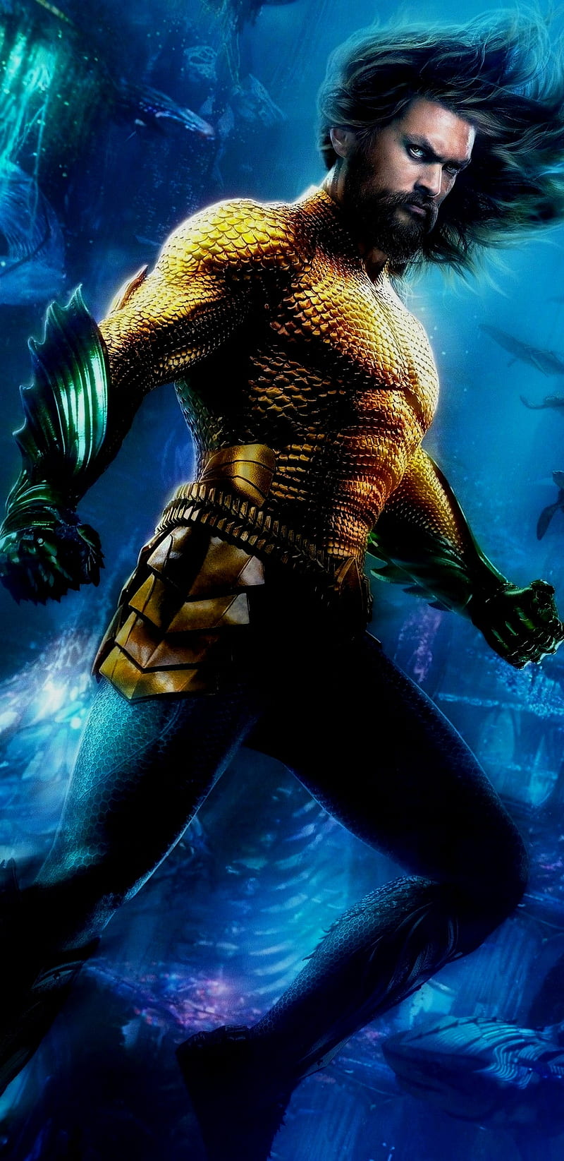 Aquaman Ocean Swimming Hd Phone Wallpaper Peakpx