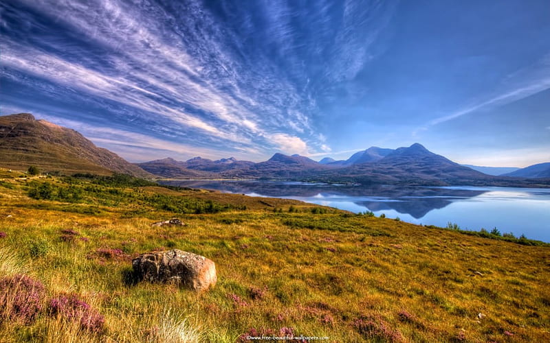 Upper Loch Torridon - Scotland, Scottish Highlands, Loch, Upper Loch Torridon, Scotland, Lochs, HD wallpaper