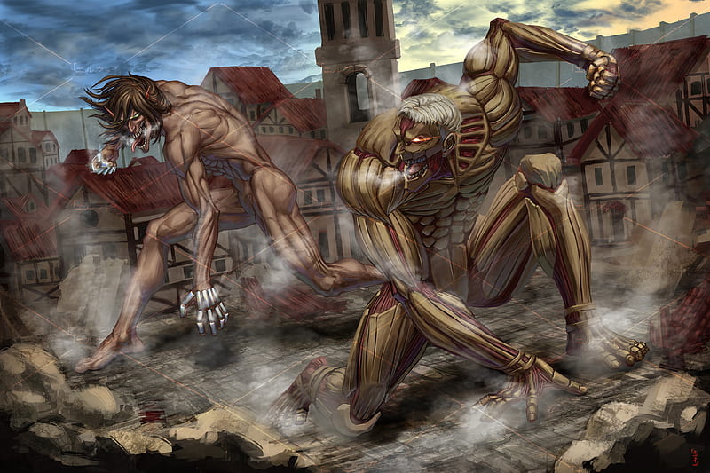 rogue titan vs armored titan
