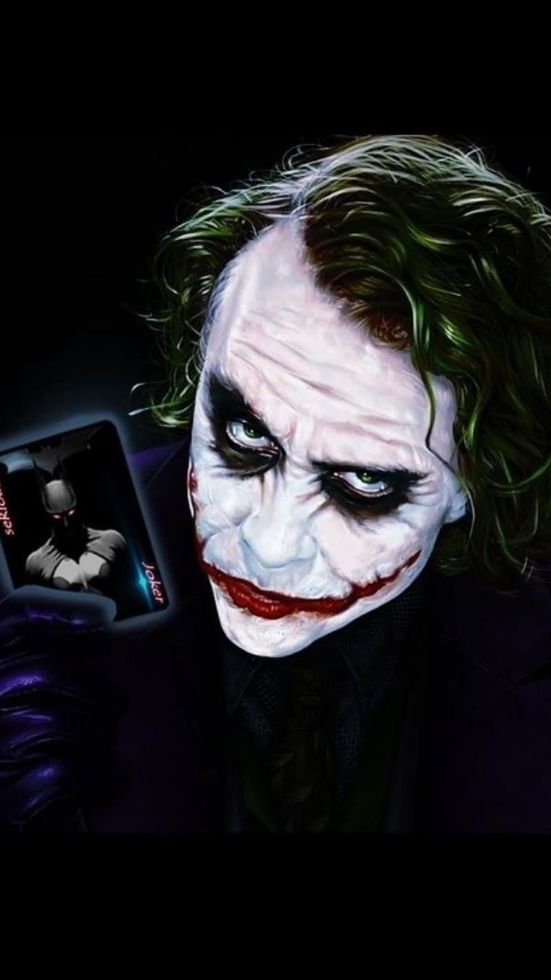 Attitude Joker Psycho Look, attitude joker, psycho, joaquin fenix, HD phone wallpaper