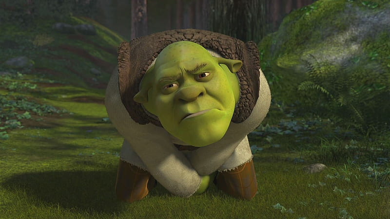 Shrek With Sad Face Shrek, HD wallpaper