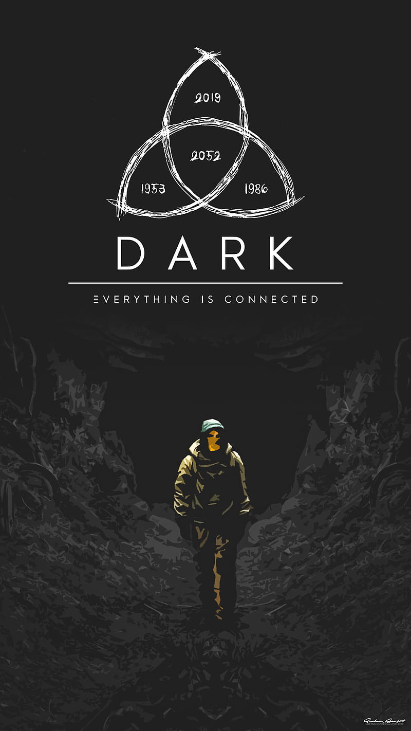 D A R K, 1953, 1986, 2019, 2052, 2052 dark, dark, dark netflix, dark tv show, netflix, HD phone wallpaper