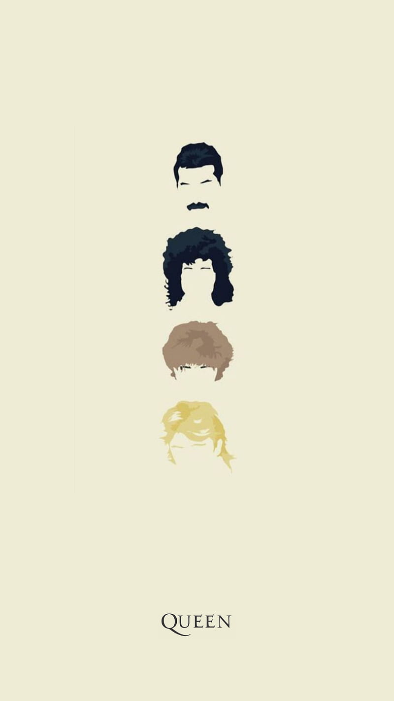 Queen Group Rock Minimalism Freddie Mercury Hd Mobile Wallpaper Peakpx