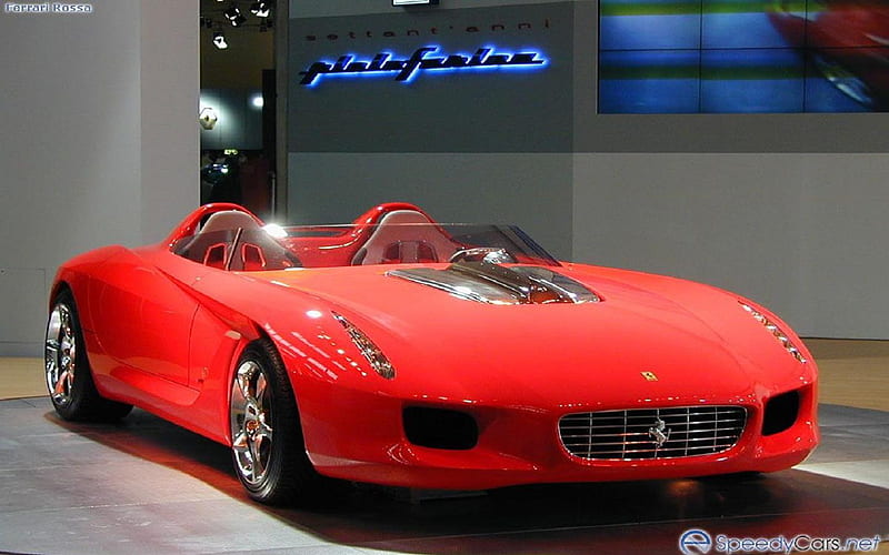 Ferrari Rossa Concept, carros, concept, ferrari, rossa, HD wallpaper