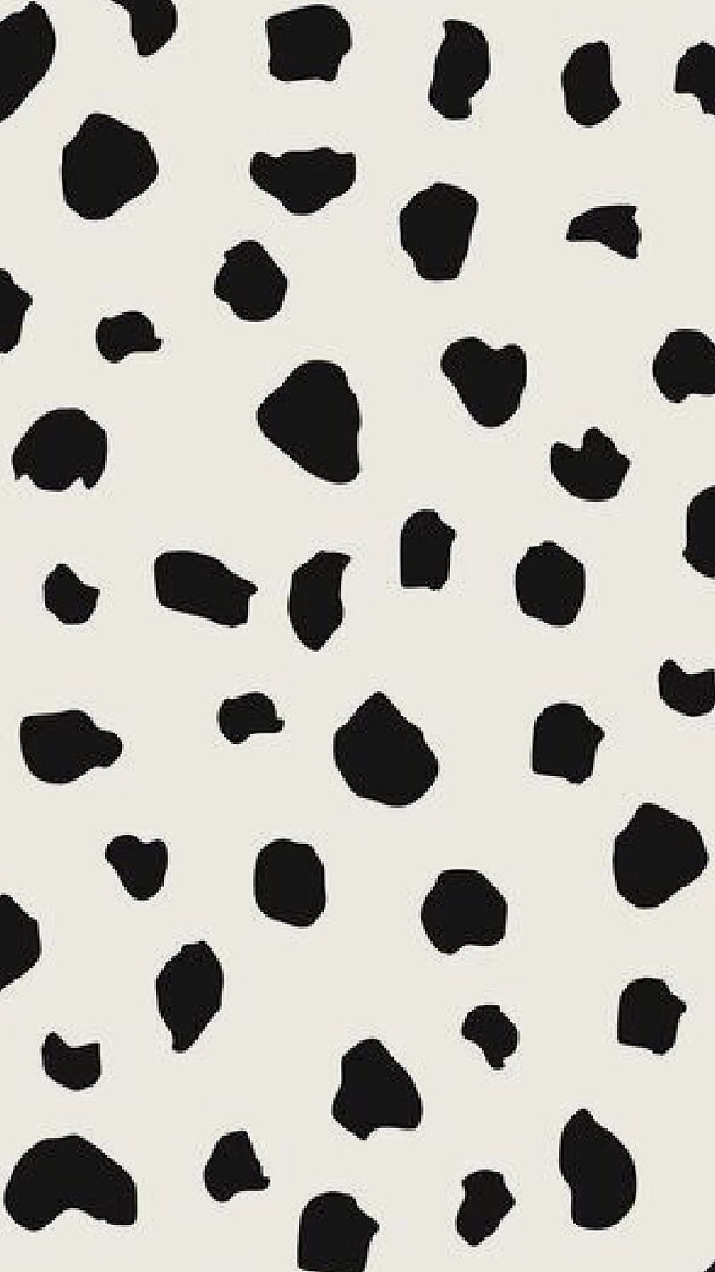 Cow print, black, white, HD phone wallpaper | Peakpx