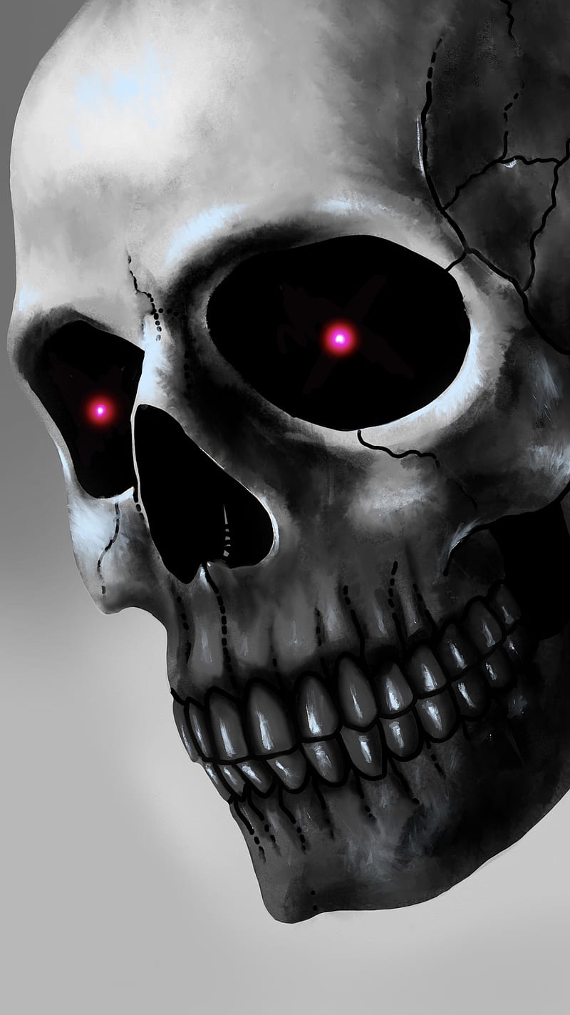 Bad Blood Skull II badass bloody creepy drawing evil halloween scary  HD phone wallpaper  Peakpx