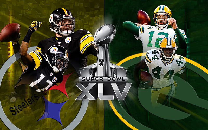 Steelers-Packers, superbowl, football, pittsburgh, greenbay, HD wallpaper