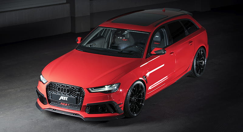 2017 ABT Audi RS6 Plus one of 50 - Front Three-Quarter , car, HD wallpaper