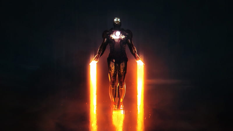 Iron Man The Only One, iron-man, superheroes, artist, , artwork, HD wallpaper