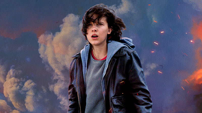 Millie Bobby Brown In Godzilla King Of The Monsters, godzilla-king-of-the-monsters, 2019-movies, movies, millie-bobby-brown, HD wallpaper