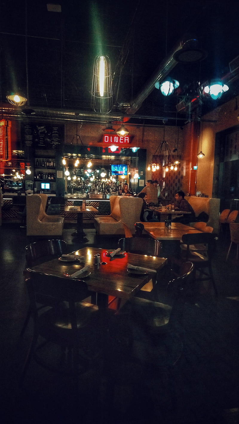 Diner, restaurant, bar, HD phone wallpaper