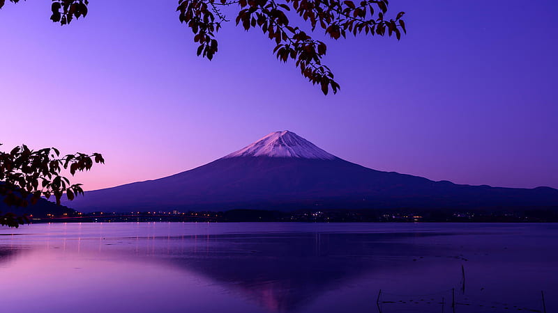 Mount Fuji Nightscape, HD wallpaper