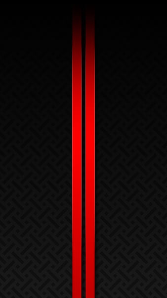 Abstract Black & Red, backgrounds, lines, lockscreen, pattern, shiny,  simple, HD phone wallpaper