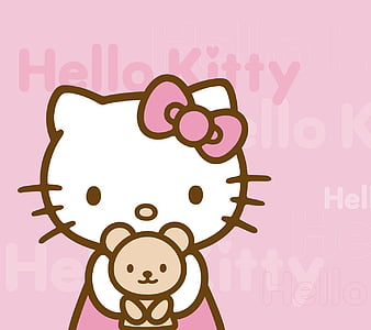 Hello Kitty, cute, girly, pink, sweet, HD wallpaper