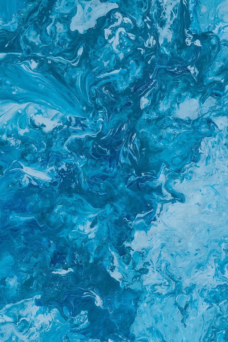 stains, paint, liquid, blue, HD phone wallpaper