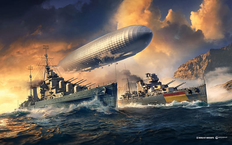 World of Warships 2022 Gaming, HD wallpaper