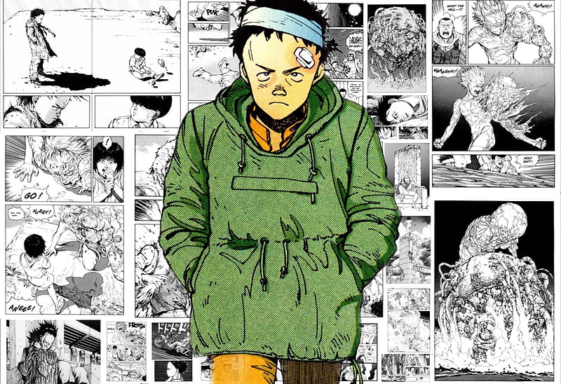 tetsuo akira, anime, manga, HD wallpaper