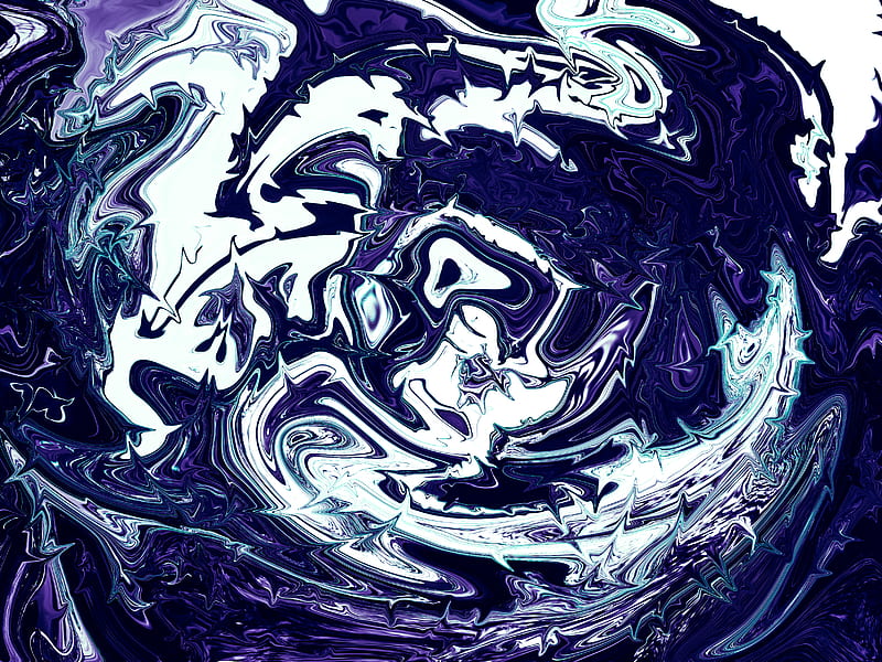 ripples, stains, liquid, abstraction, texture, HD wallpaper