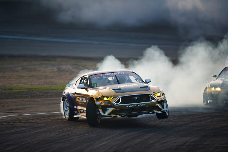 RTR Mustang Spec5D, bc racing, cars, formula drift, car, drifting, nitto, fd, drift, HD wallpaper