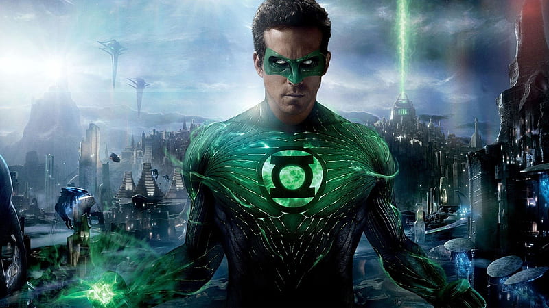 Ryan Renolds As Green Lantern, ryan-renolds, celebrities, green-lantern, movies, HD wallpaper
