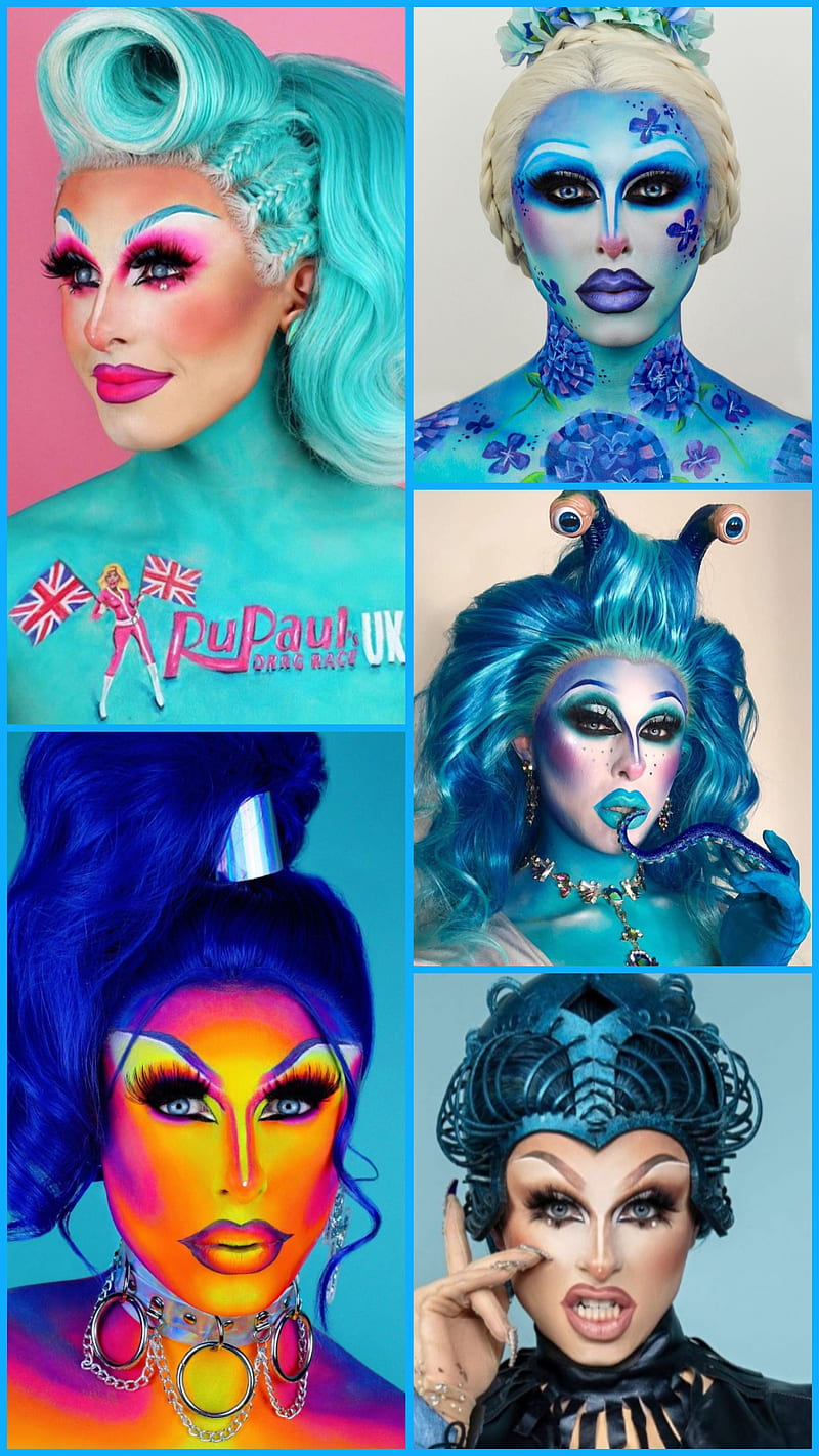 Blu Hydrangea Drag Race Uk Rpdr Hd Phone Wallpaper Peakpx