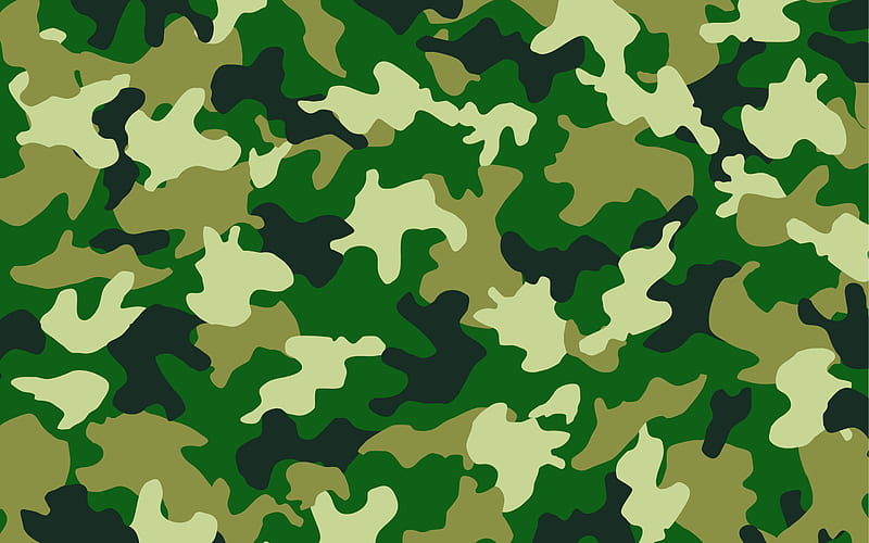 Green military background, green summer camouflage, green