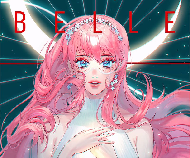 Anime, Belle (2021), Belle (Ryuu to Sobakasu no Hime), HD wallpaper