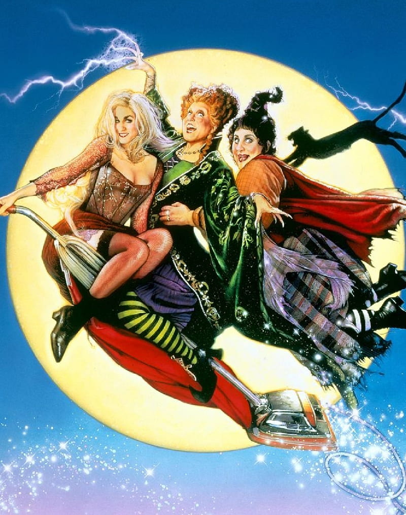 Hocus pocus , halloween, witches, HD phone wallpaper