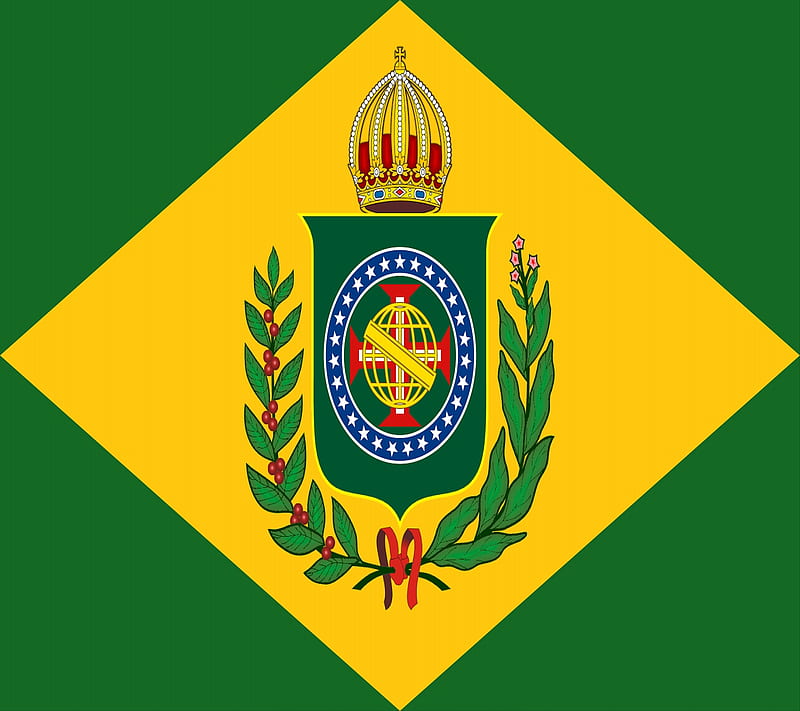 Imperio do Brasil, flag, brazil, crown, empire, flag, king