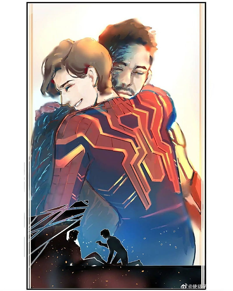 Spiderman, far from home, father and son, friendship, ironman, tony stark,  HD phone wallpaper | Peakpx