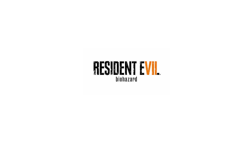 Resident Evil Biohazard Logo, resident-evil-7, games, HD wallpaper
