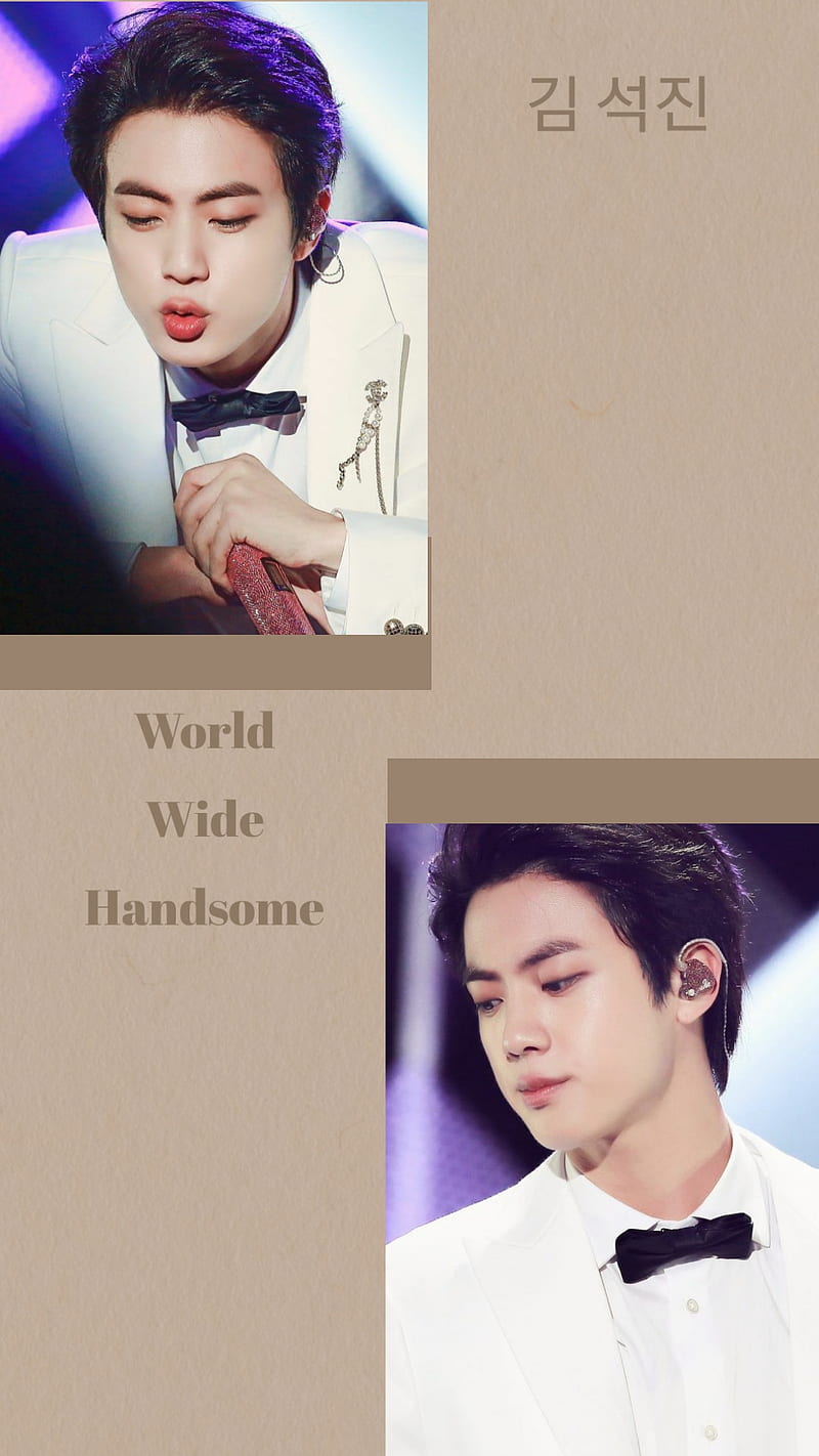Wwh, bts, jin, kim seokjin, phone, seokjin, world wide handsome, HD phone wallpaper
