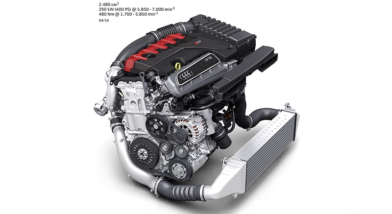 2017 Audi TT RS Coupe 2.5L 5-cylinder TFSI Engine , car, HD wallpaper