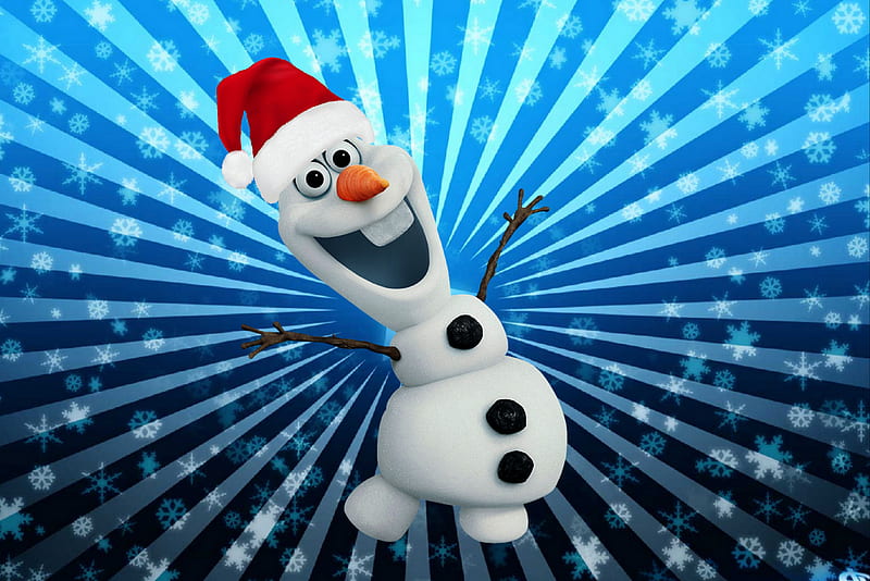 Olaf de navidad, congelado, feliz navidad, olaf de muñeco de nieve,  invierno, Fondo de pantalla HD | Peakpx