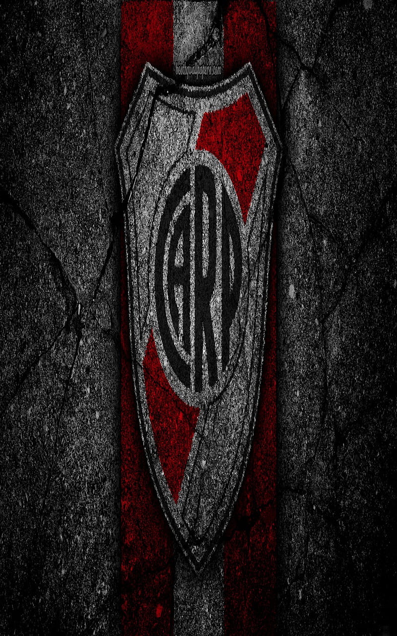 river-plate, fc, logo, superliga, argentina, football, HD phone wallpaper