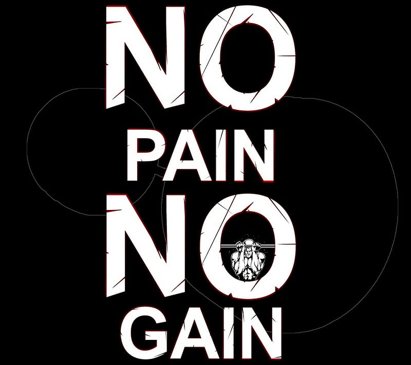 Gym, love, no pain no gain, sport, workout, HD wallpaper | Peakpx